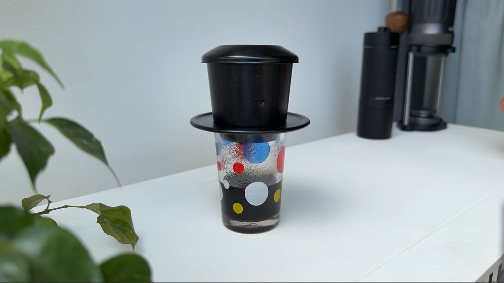 brew the bac xiu coffee