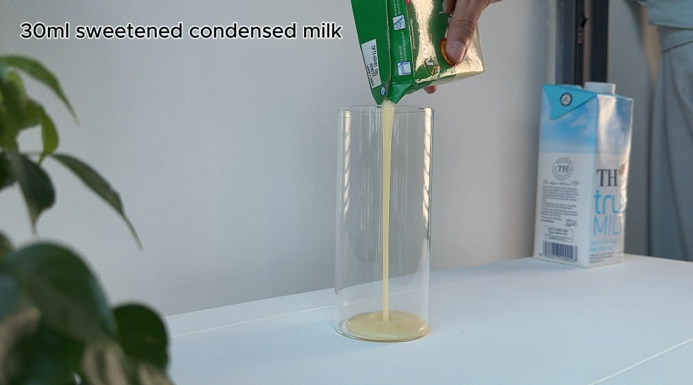 prepare the milk