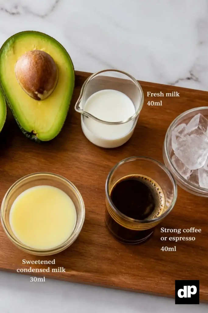 Avocado Coffee Recipe