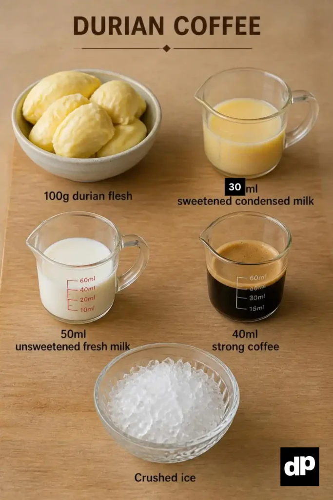 Durian Coffee Recipe