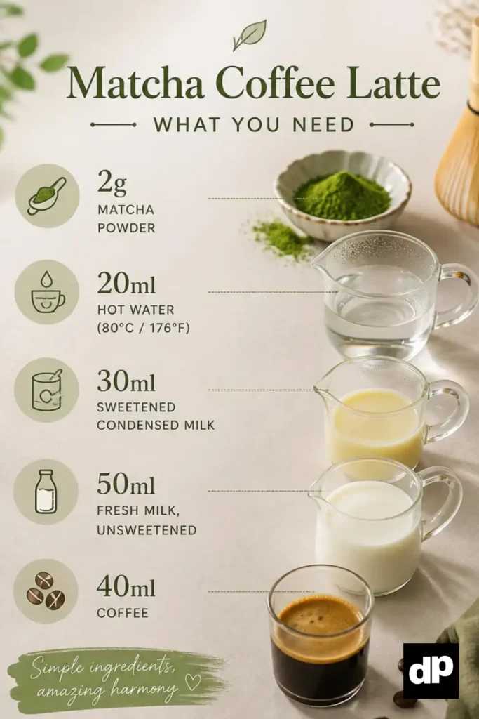 Matcha Coffee Recipe